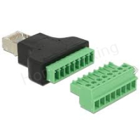 Home-Locking RJ45 man schroef aansluiting RJ-647